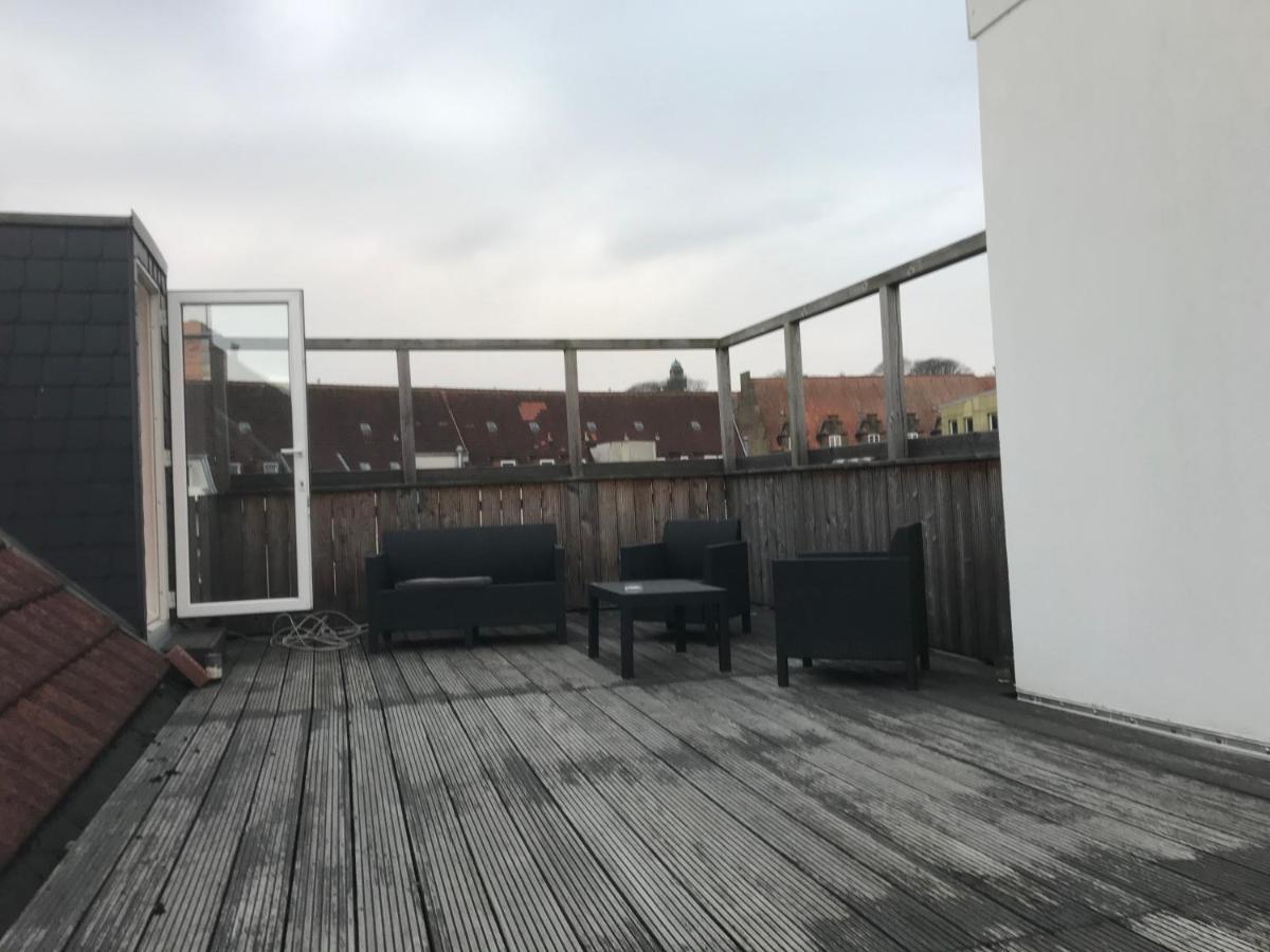 Stadtloft Suedermarkt Flensburgo Esterno foto